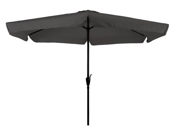 Outdoor Feeling Gemini 300 cm grauer Sonnenschirm
