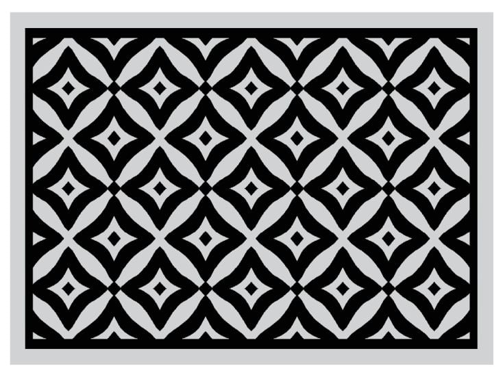Obelink Patio Mat Cube 370 x 270 cm Zeltteppich