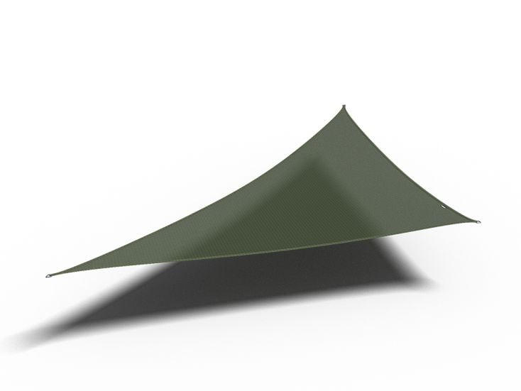 Platinum Coolfit 7,1 x 5,0 x 5,0 m 90° Schattentuch - Olive