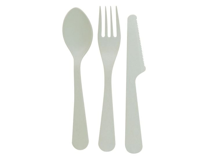 Point-Virgule PLA 3-teiliges Besteckset - Light Green