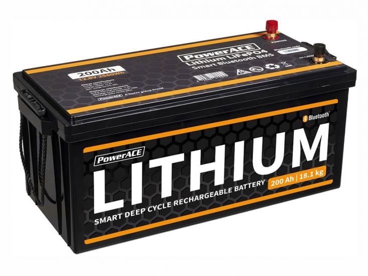 Powerace Lithium 200 Ah Batterie
