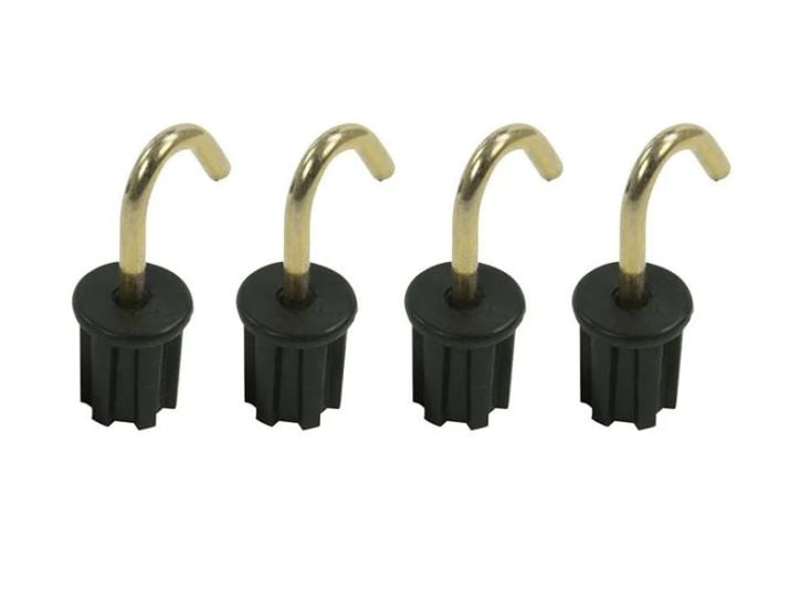 ProPlus 25 mm Zeltstabdornen mit Haken