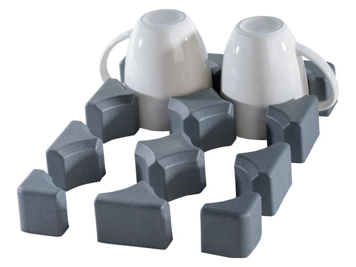 Purvario schmaler Gläser-/Becherhalter