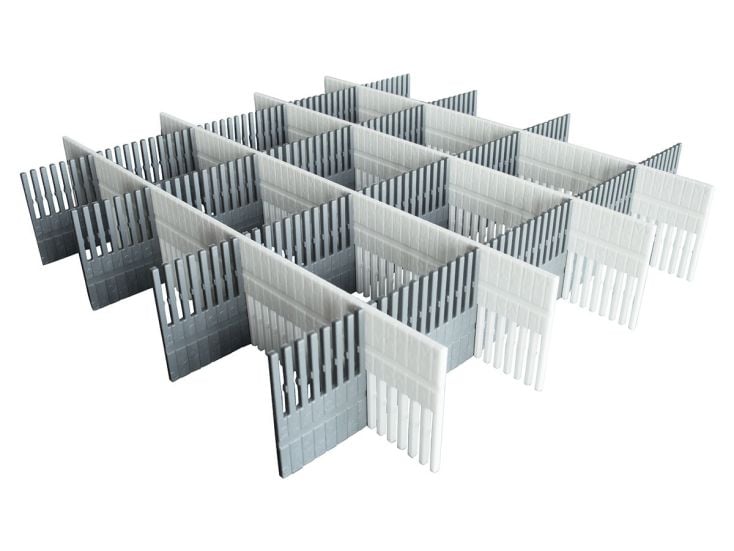 Purvario Schubladen Organizer - Grey