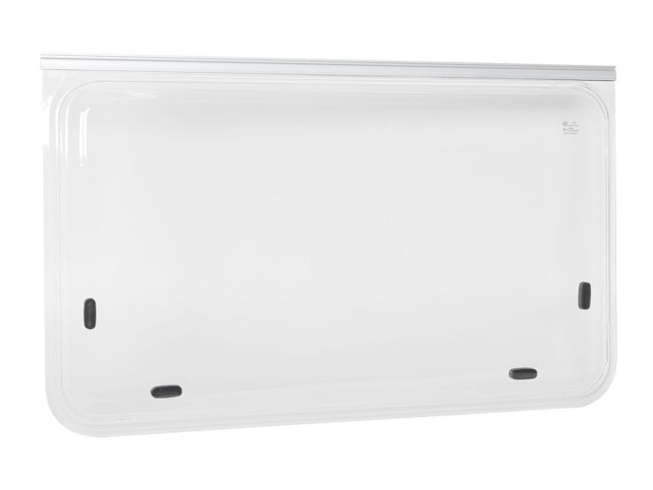 Obelink 90 x 50 Klappfenster mit Doppelverglasung und Profil - Grau