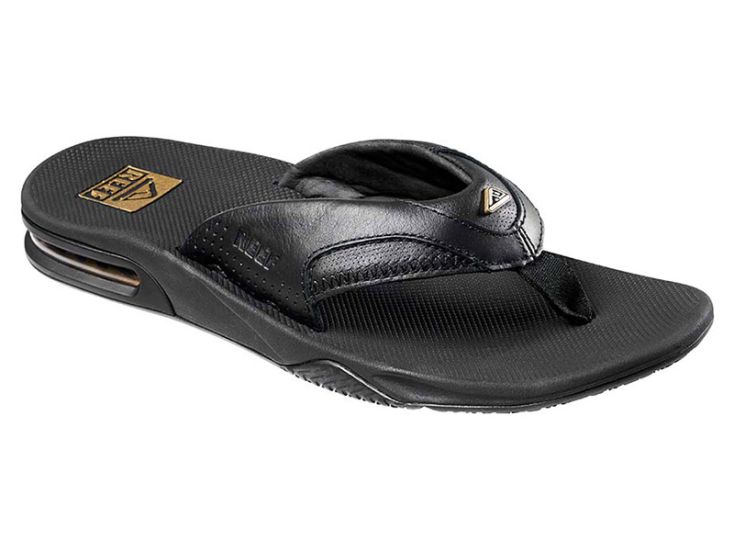 Reef Leather Fanning Lux Abyss Herren Zehentrenner