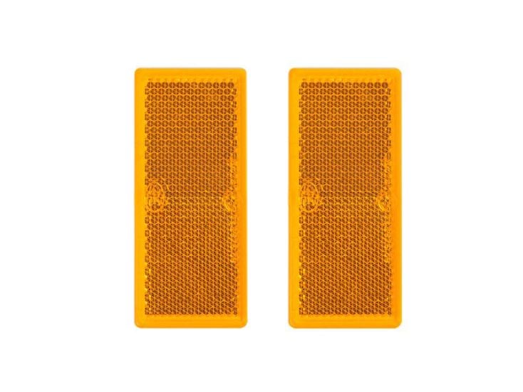 ProPlus rechteckig selbstklebend Reflektor - Orange