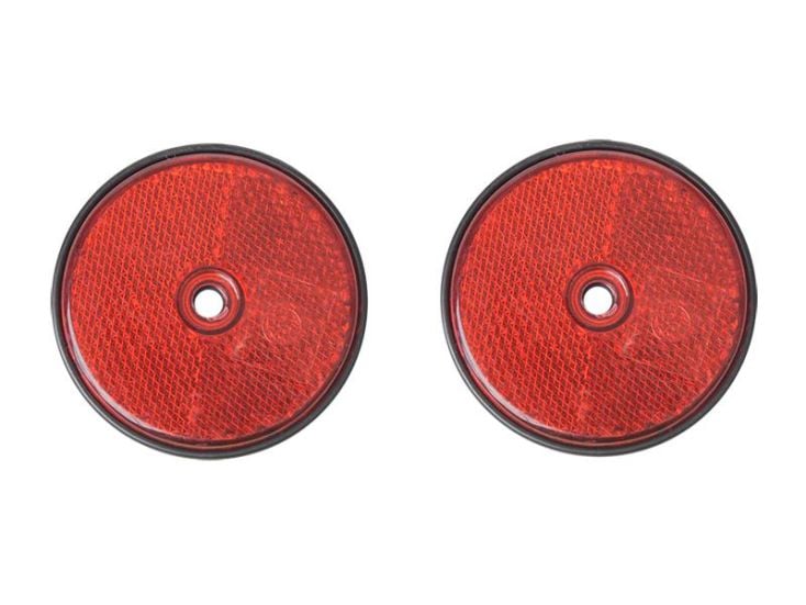 ProPlus rund Schraubenbefestigung Reflektor - Red