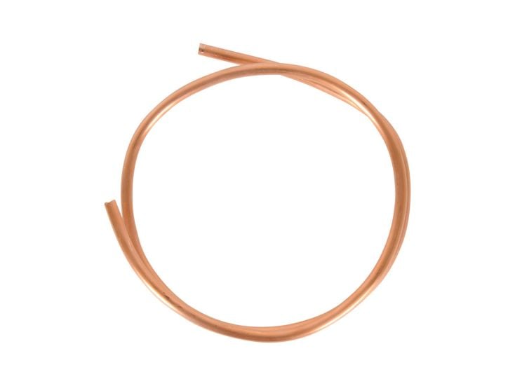 Obelink 8 mm Kupfergasrohr - 1 m