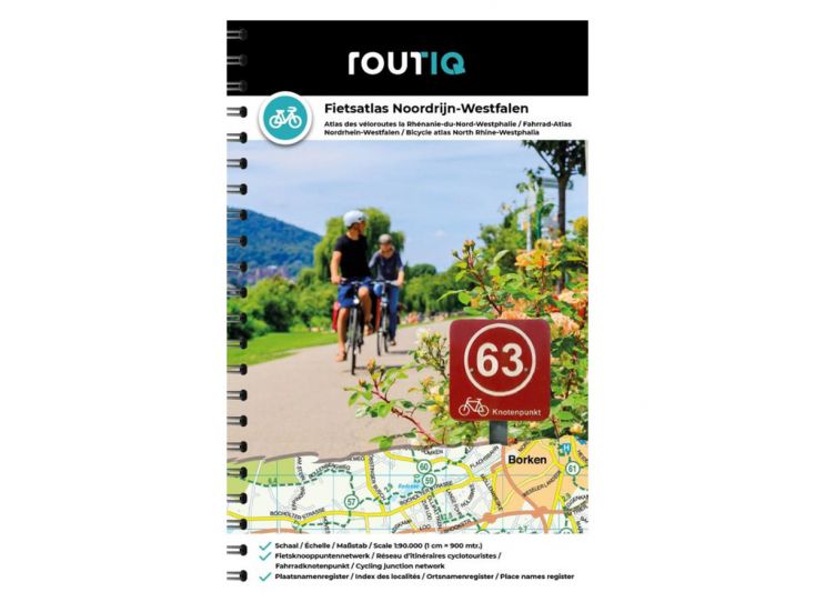 Routiq Nordrhein-Westfalen Fahrrad-Atlas