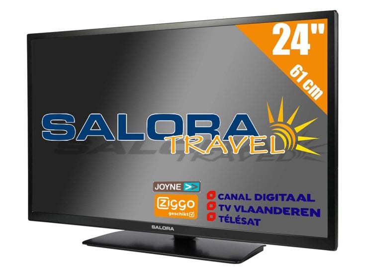 Salora LED-TV mit eingebautem Triple-Tuner - 24 Inch