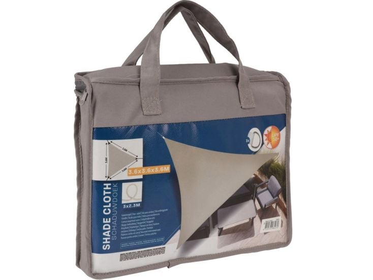 Sonnensegel Dreieck Taupe