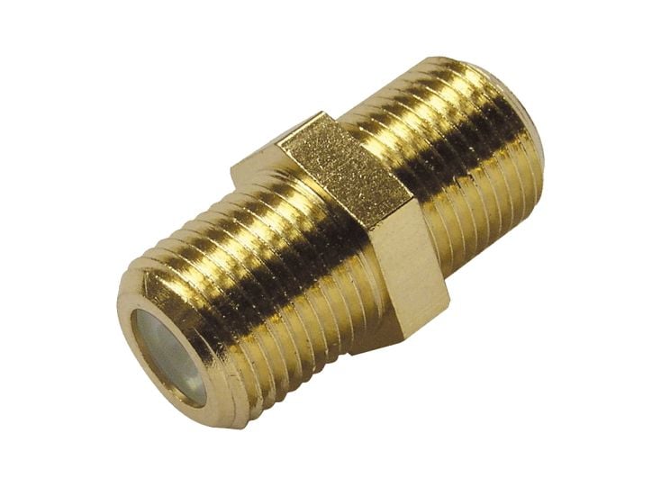 Schwaiger GOKVB8323 vergoldeter F-Kabelstecker