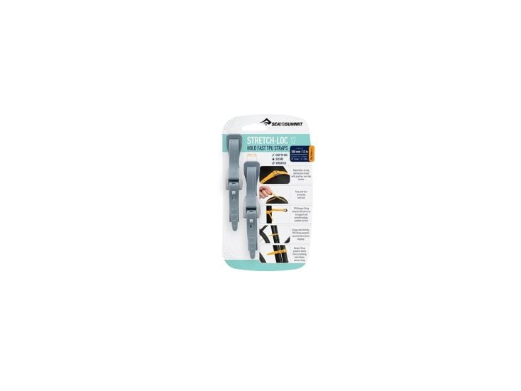 Sea To Summit Stretch-Lock TPU-Gurt 12x300mm 2 Stück - Grey