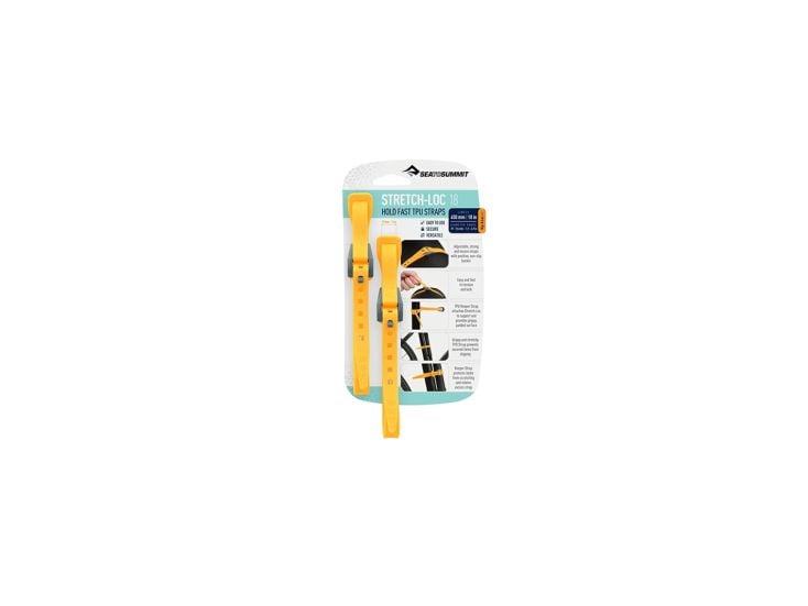 Sea To Summit Stretch-Lock TPU-Gurt 12x450mm 2 Stück - Yellow