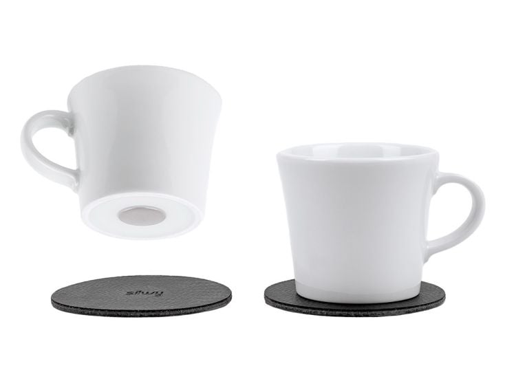 Silwy Porzellan Magnet-Espressotassen