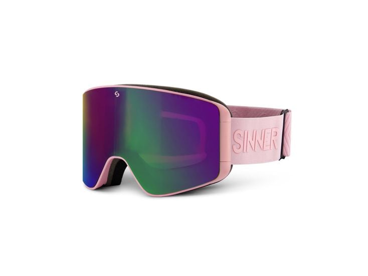 Sinner Aura Unisex Skibrille - Light Pink
