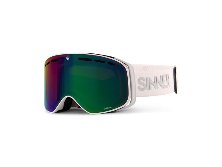 Sinner Olympia Skibrille - White