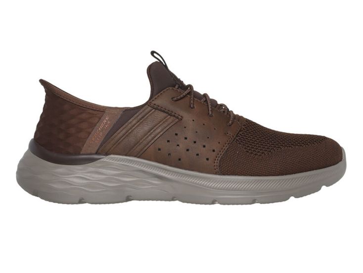 Skechers Garner Newick Herren Schuhe - Brown