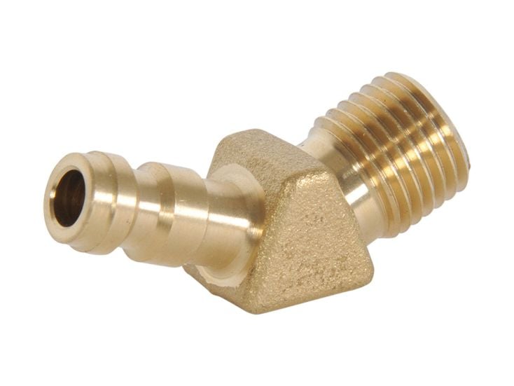 Obelink 1/4" Links x Schnellkupplung 45°-Adapter