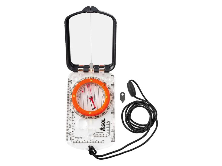 SOL Kompass mit Spiegel