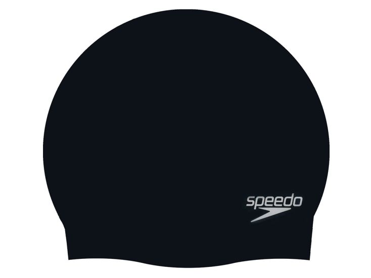 Speedo Plain Moulded Silicon Badekappe