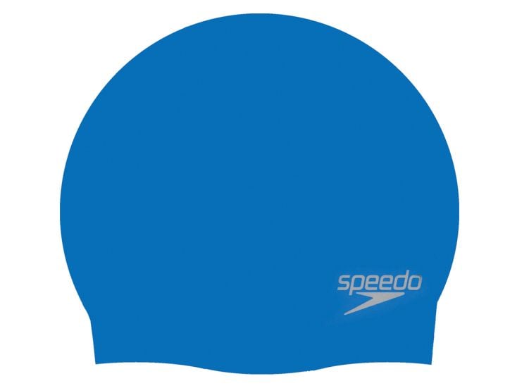 Speedo Plain Moulded Silicon Badekappe