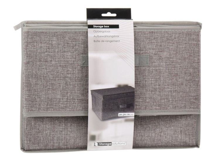 Storage Solutions Aufbewahrungsbox mit Deckel - 39 x 29 x 19 cm