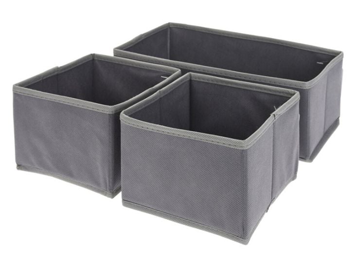 Storage Solutions faltbarer Organizer - 3-teiliges
