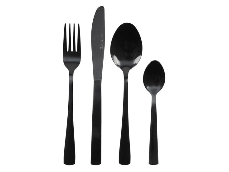 Tavola schwarz 16-teiliges Besteckset