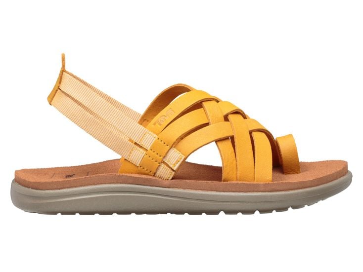 Teva Voya Strappy Leather Damen Sandalen