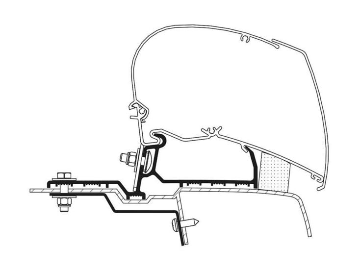 Thule Adapter Master Movano > 2010 Thule Adapter Master Movano > 2010