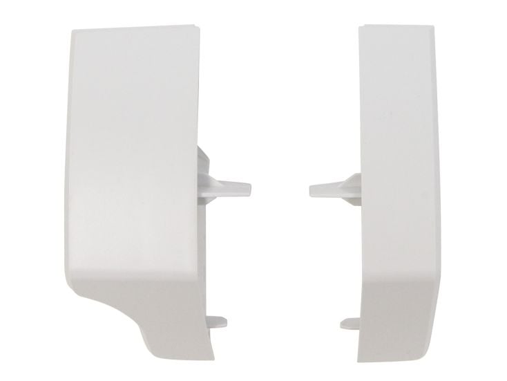 Thule Omnistor Set Endkappen Vorderschiene 5200 Weiß