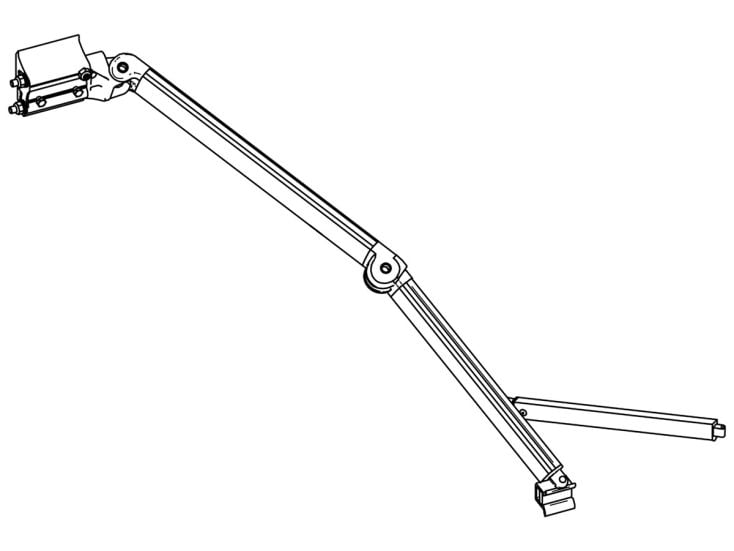 Thule Omnistor Gelenkarm links 8000 400-600