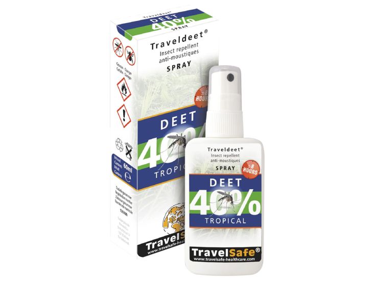 TravelSafe Traveldeet 40% Spray