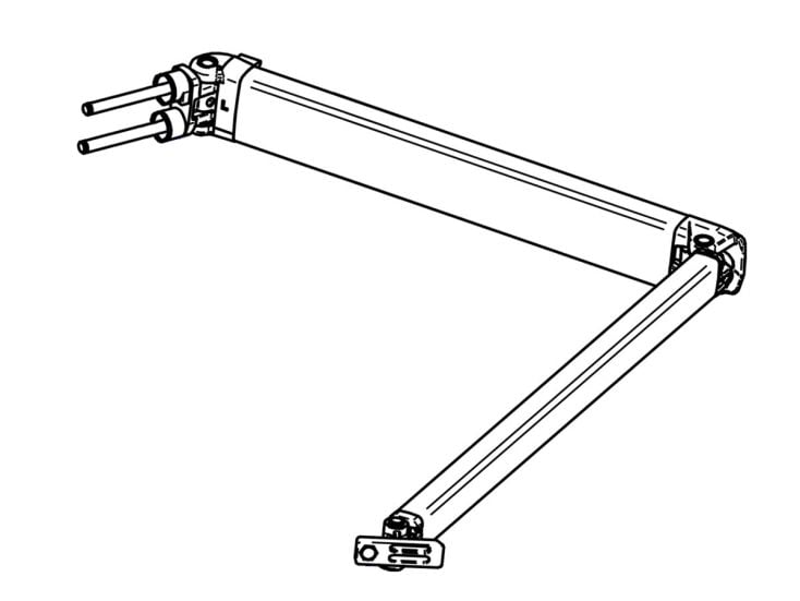 Zweite Chance Thule Omnistor Gelenkarm links 5200&6300 300-500