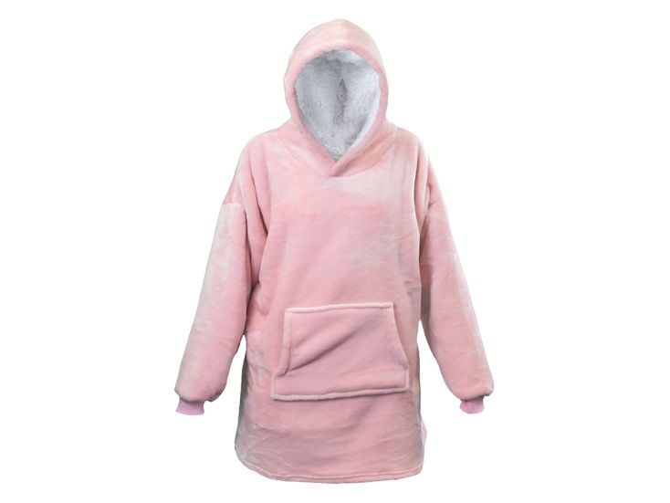 Unique Living Oversized Hoodie - Old Pink