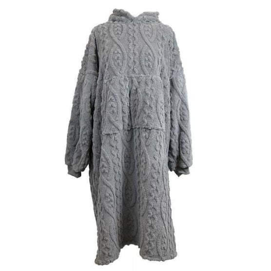 Unique Living Pleun Long oversized hoodie - Dark Grey