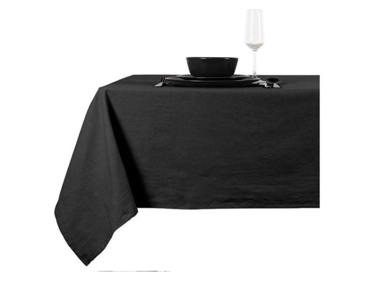 Unique Living Trix Black 150x200 cm Tischdecke