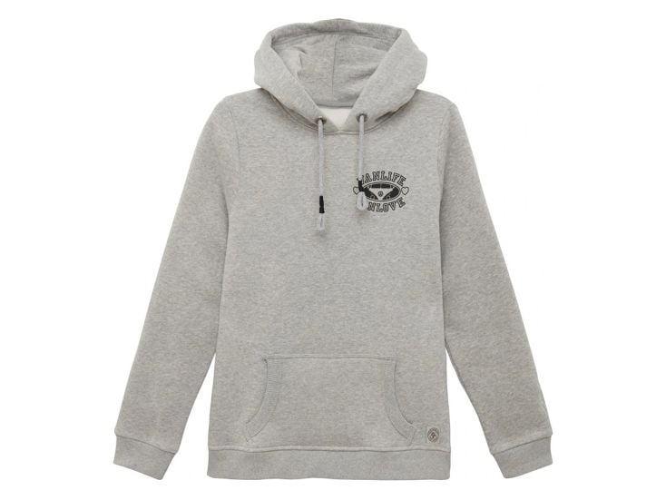 Van One College Van Grey Black Damen Hoodie