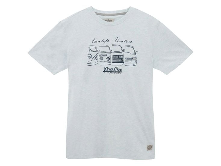 Van One We Are Family Glacier Blue Navy Herren T-shirt