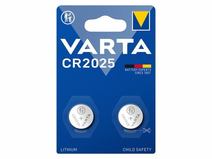 Varta 2x CR2025 Lithium Knopfzellenbatterien Varta 2x CR2025 Lithium Knopfzellenbatterien