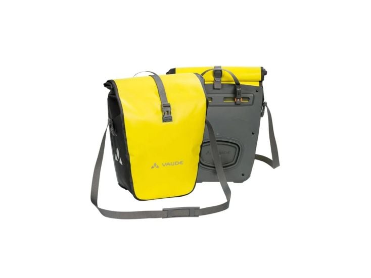 Vaude Aqua Back doppelte Fahrradtaschen - Canary