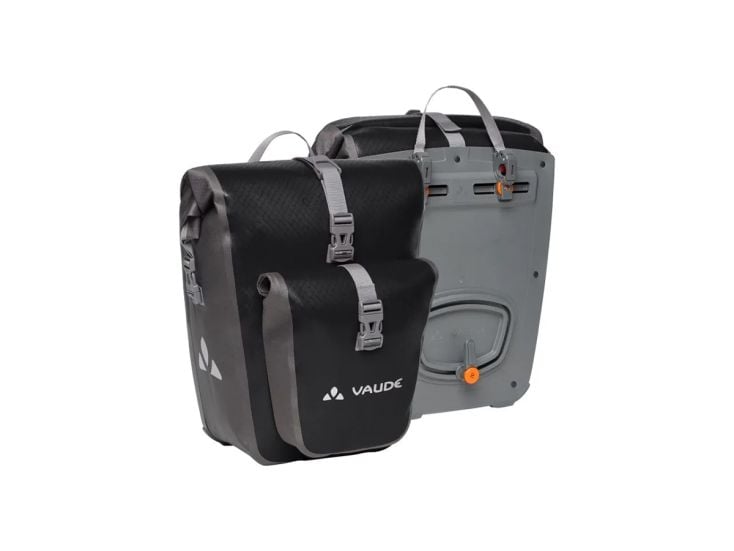 Vaude Aqua Back Plus doppelte Fahrradtaschen - Black