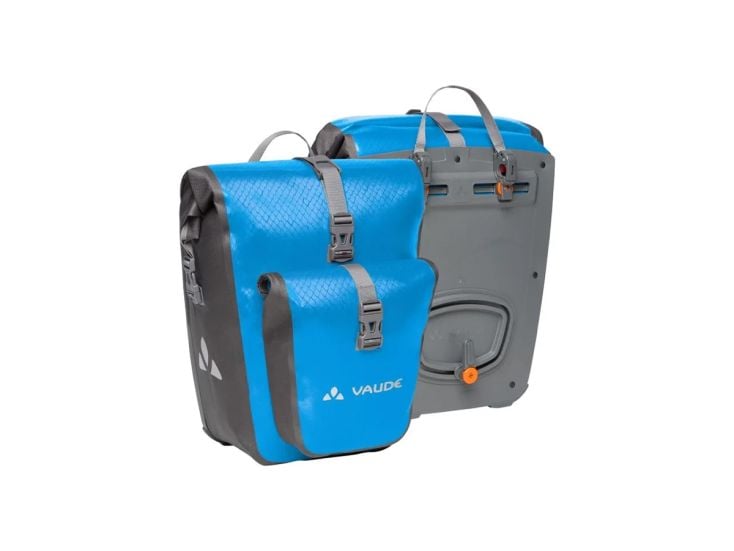 Vaude Aqua Back Plus doppelte Fahrradtaschen - Blue