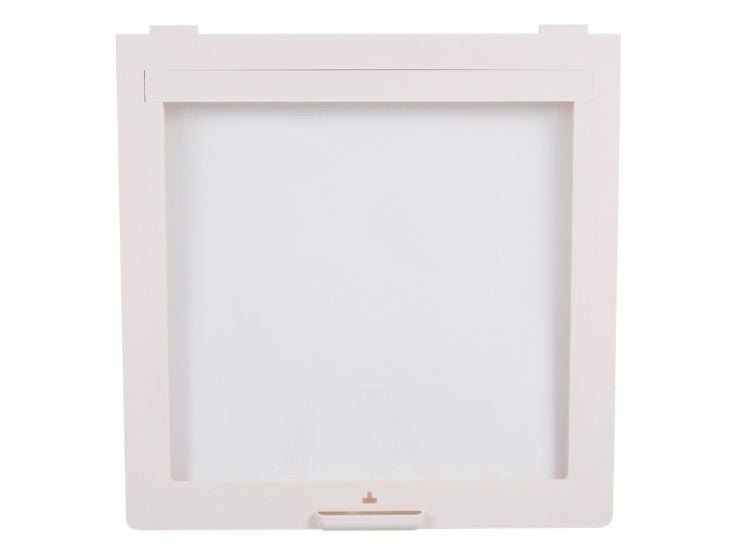 Rahmen mit Fliegengitter - White