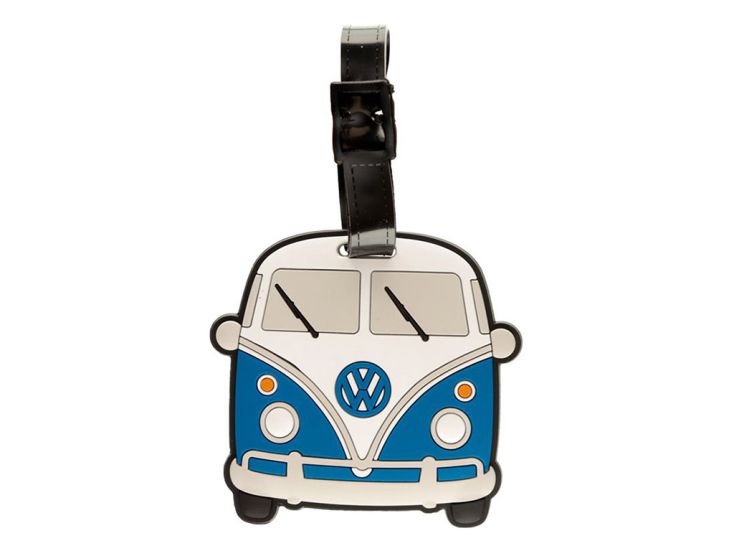Volkswagen T1 Kofferlabel - Blue