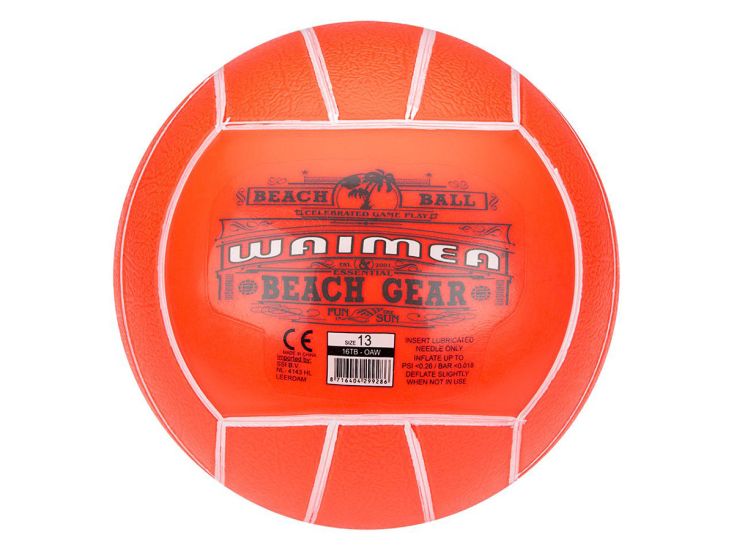 Waimea 13 cm PVC Strandball - Orange