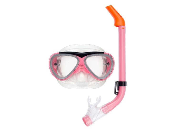 Waimea Junior Schnorchel-Tauchmaske - Light pink