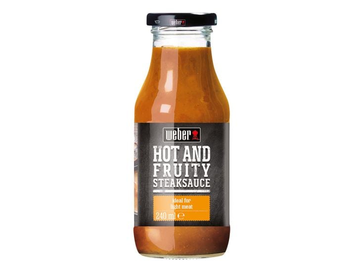 Weber hot and fruity Steaksauce Barbecuesoße